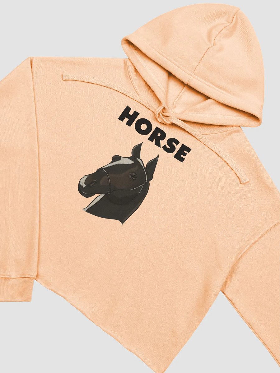 HORSE fleece crop hoodie product image (4)