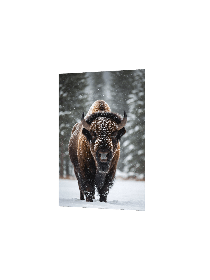 The Frosty Guardian: The Mighty Bison Poster product image (12)