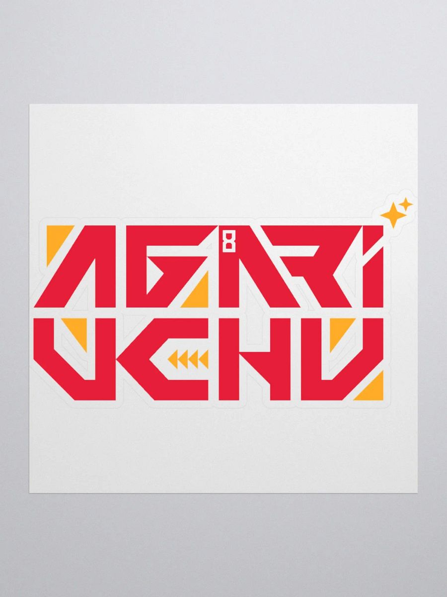 Agari Uchu Logo Sticker product image (1)