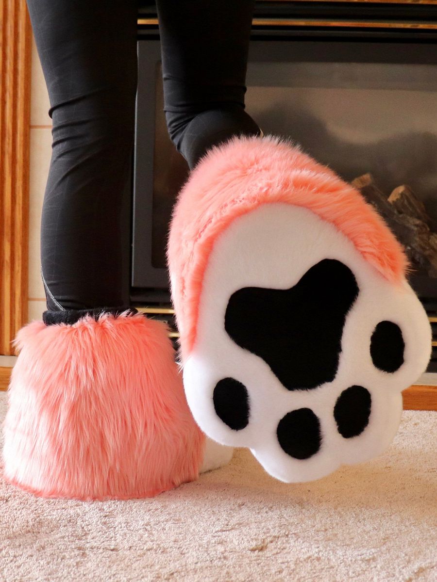 Plantigrade Stompy Fursuit Feetpaw Indoor and Outdoor Pattern [PDF DOWNLOAD] product image (4)