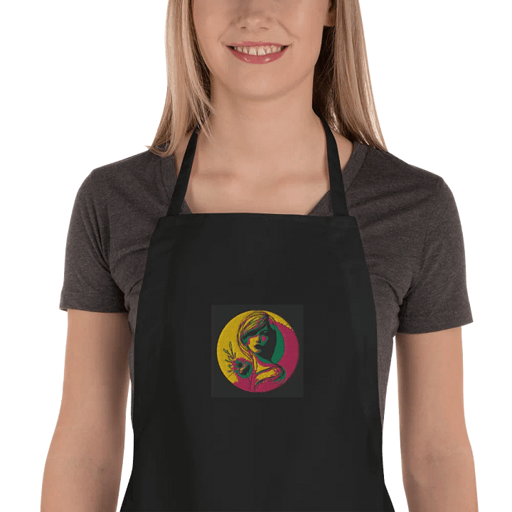 Embroidered Cooking Apron – Elevate Your Culinary Style! product image (1)