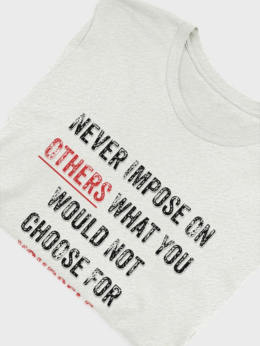 Apophasis of the Golden Rule T-Shirt V.2 product image (5)