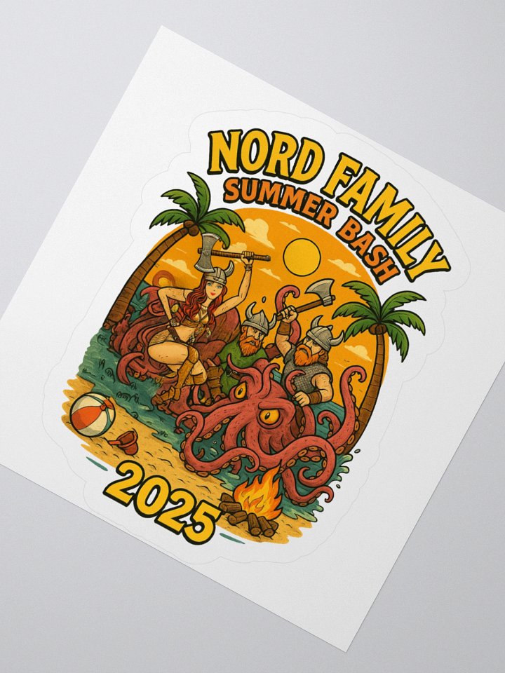 Summer Bash Kraken 2025 Sticker product image (6)