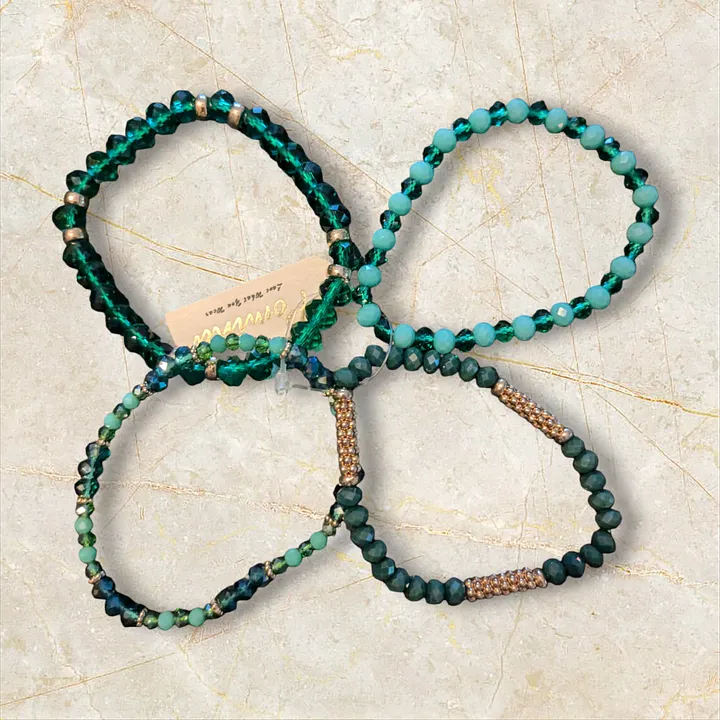 Green 4 Bracelet Stack product image (1)