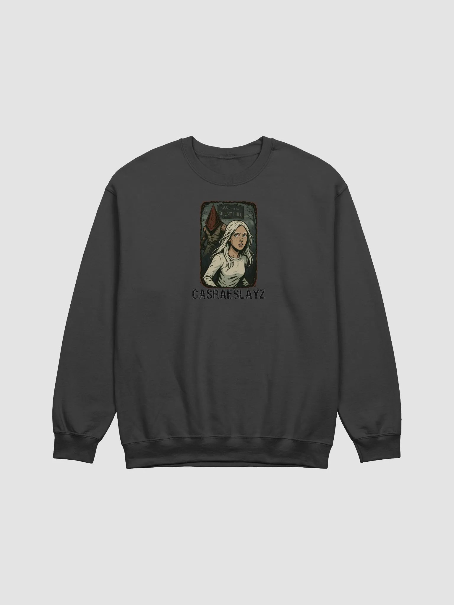 CasRae Silent Hill Crew Sweatshirt product image (9)