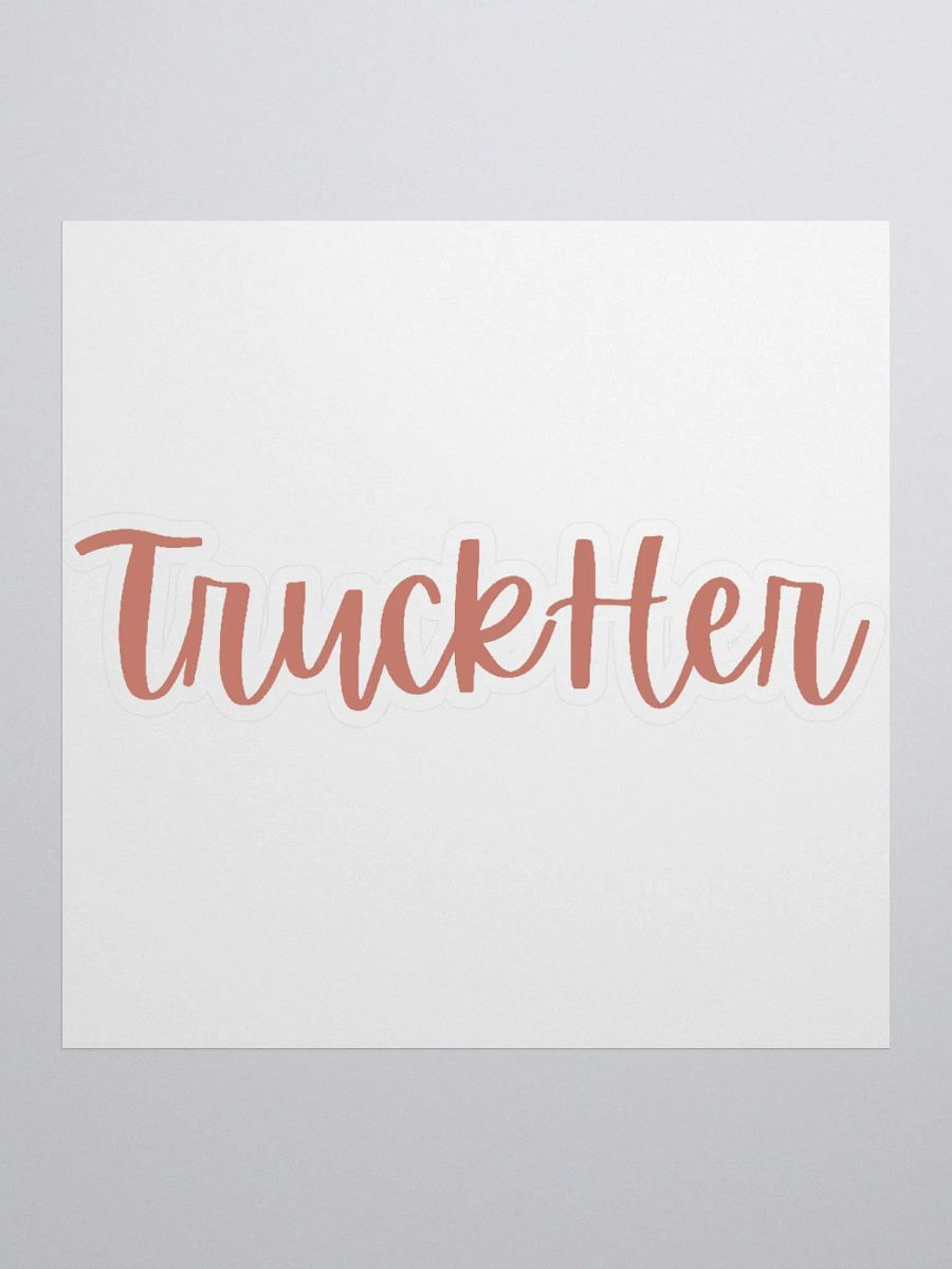 Trucker Kiss Cut Stickers product image (1)