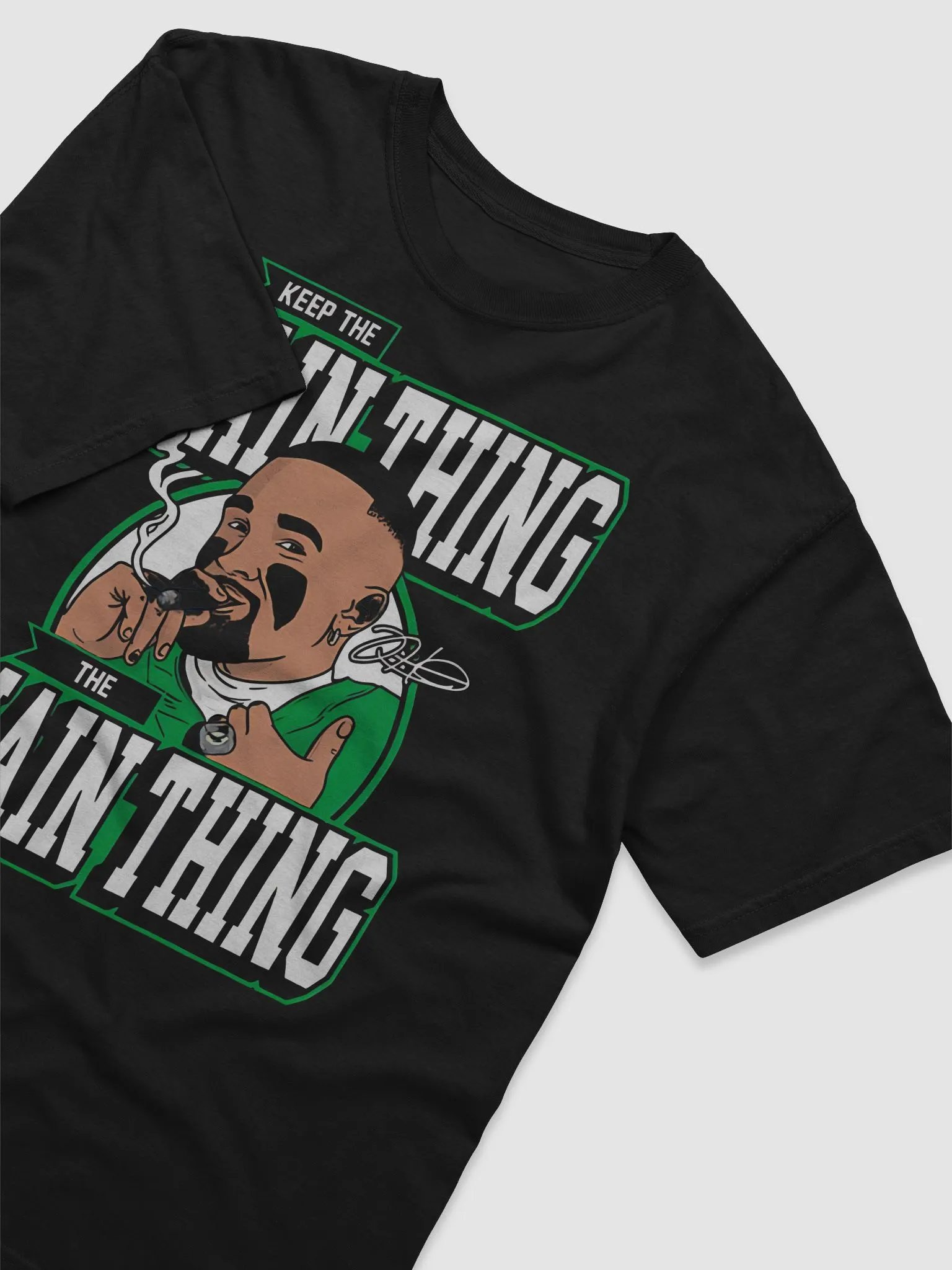 Jalen Hurts Keep The Main Thing The Main Thing Shirt product image (4)