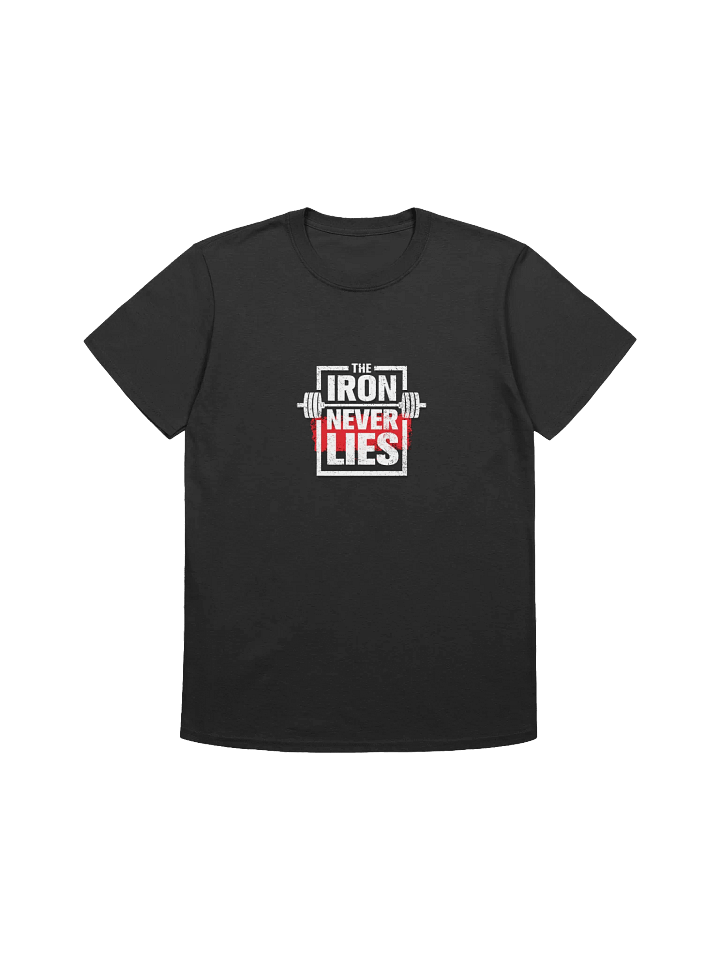 Iron Never Lies Barbell Tee product image (6)