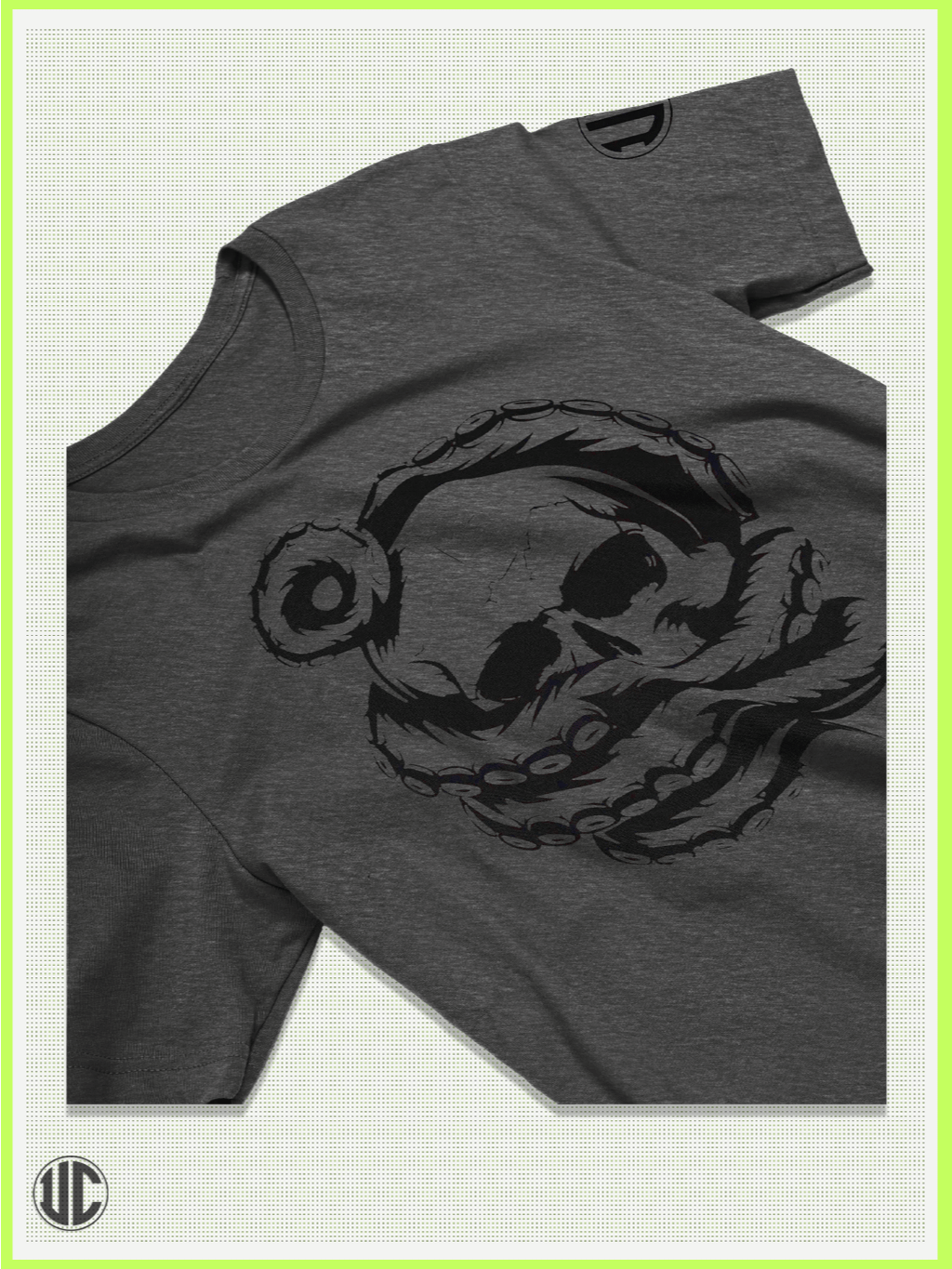 Deep Hold – Ocean Skull Tentacle Graphic T-Shirt product image (2)