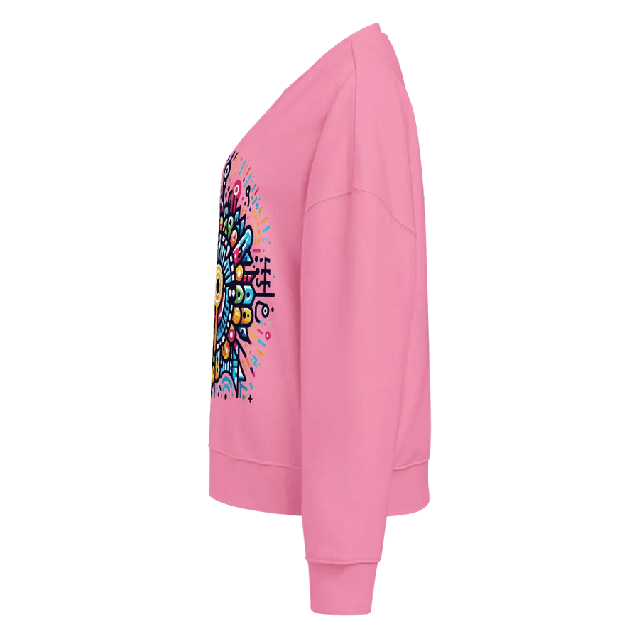 Vibrant Mandala Symmetry Sweatshirt product image (3)