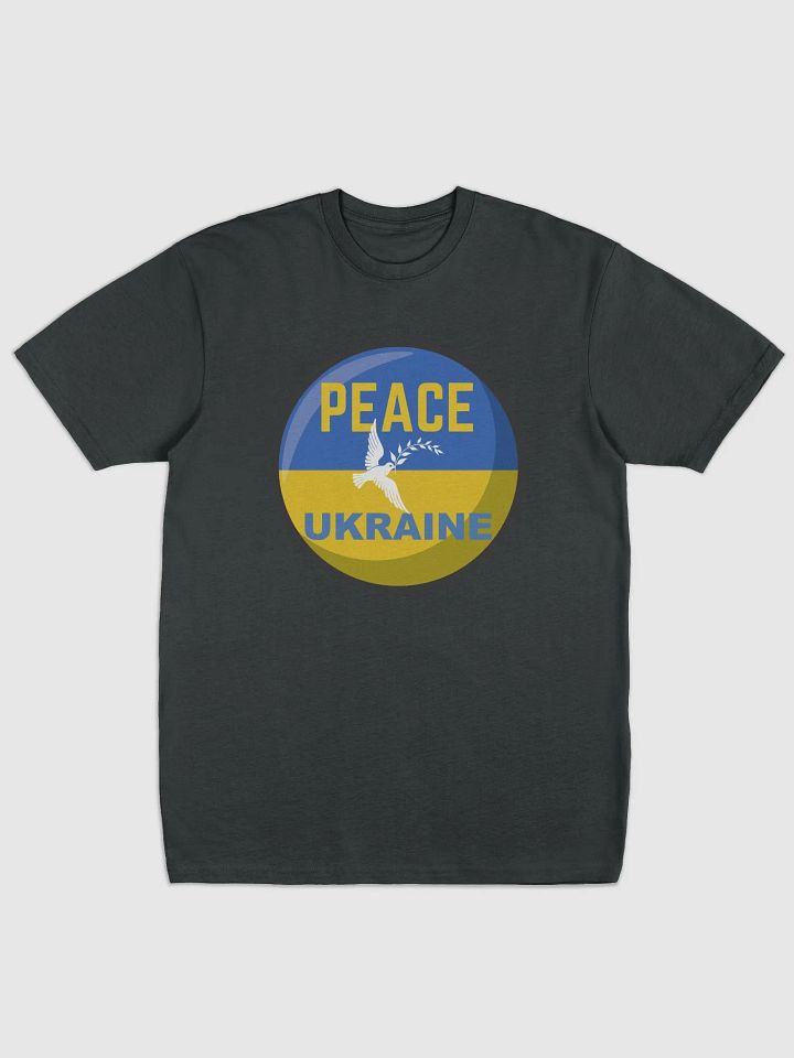 Ukraine Peace Dove Badge Tee product image (1)