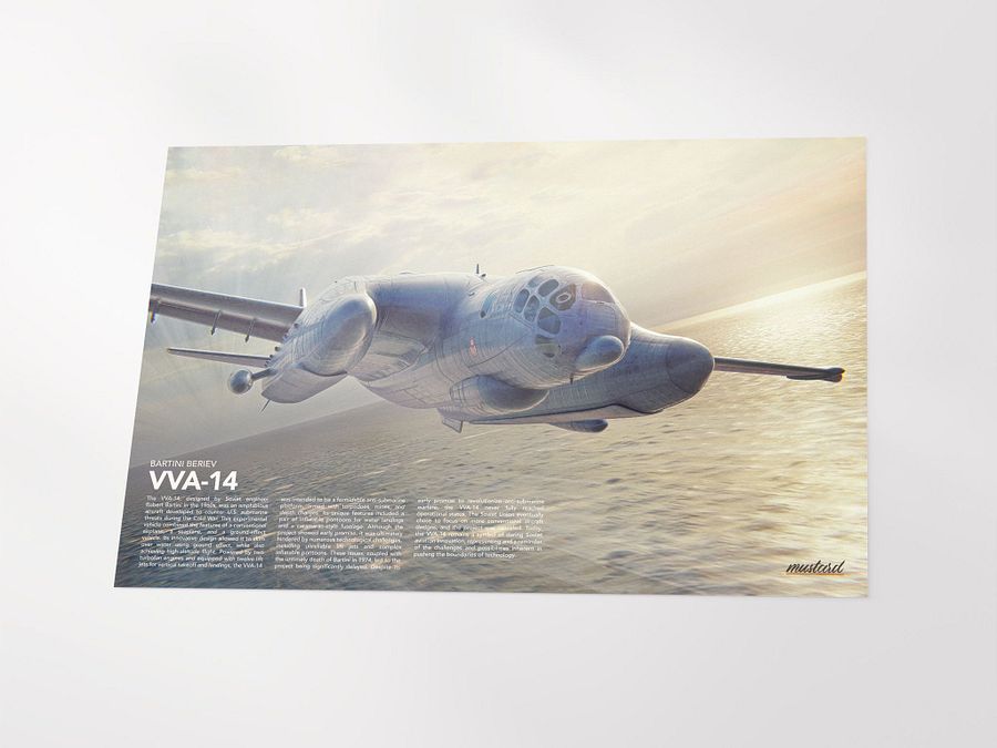 Bartini Beriev VVA-14 Poster product image (3)