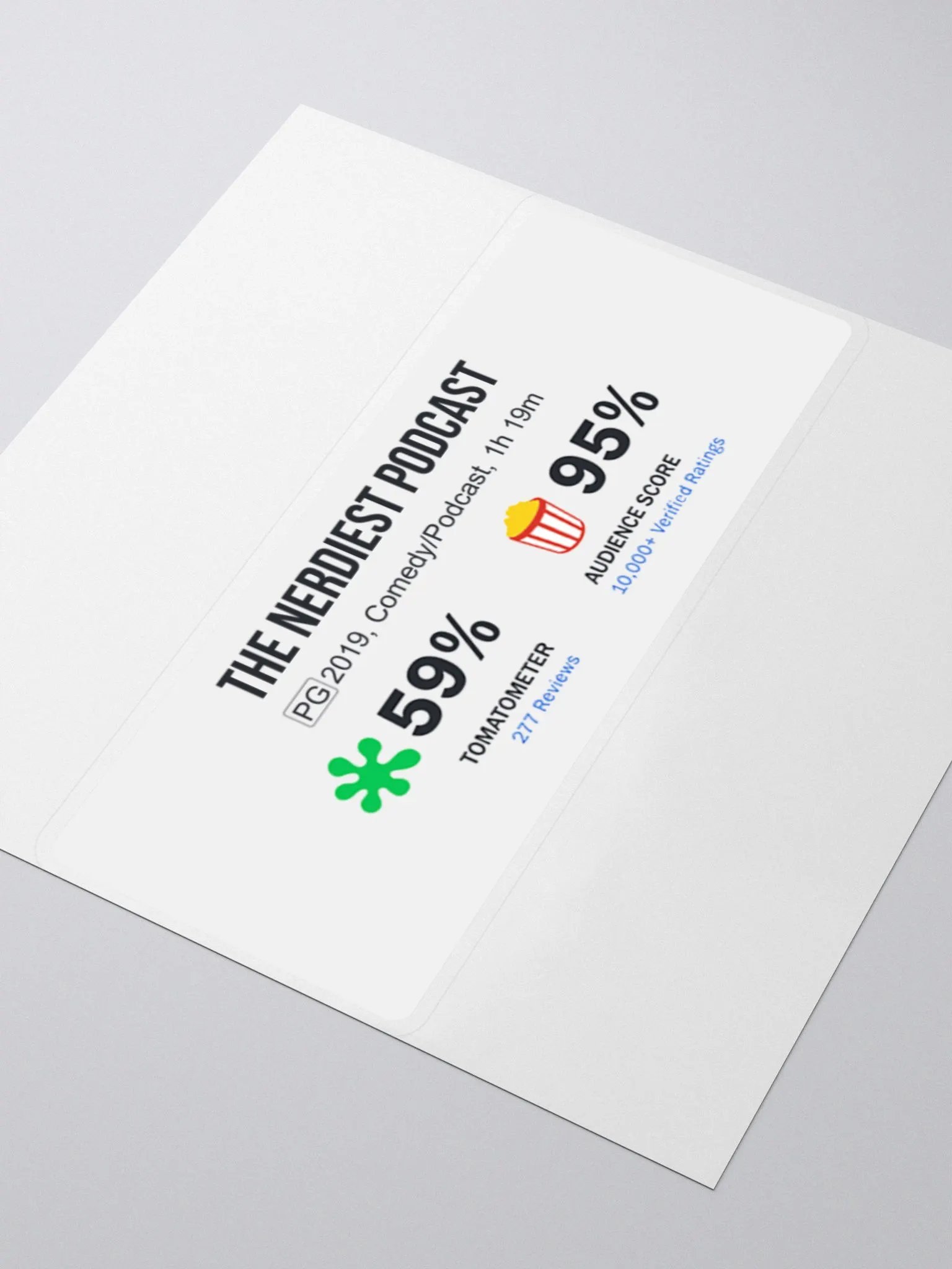 TNP Audience Score Sticker product image (7)