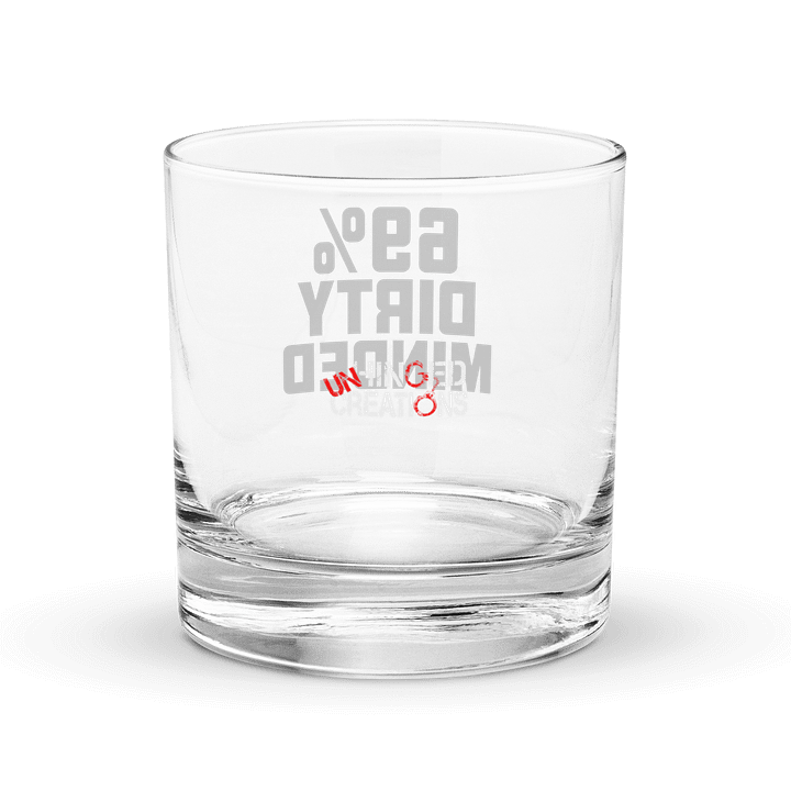 Dirty Minded Rocks Glass product image (2)