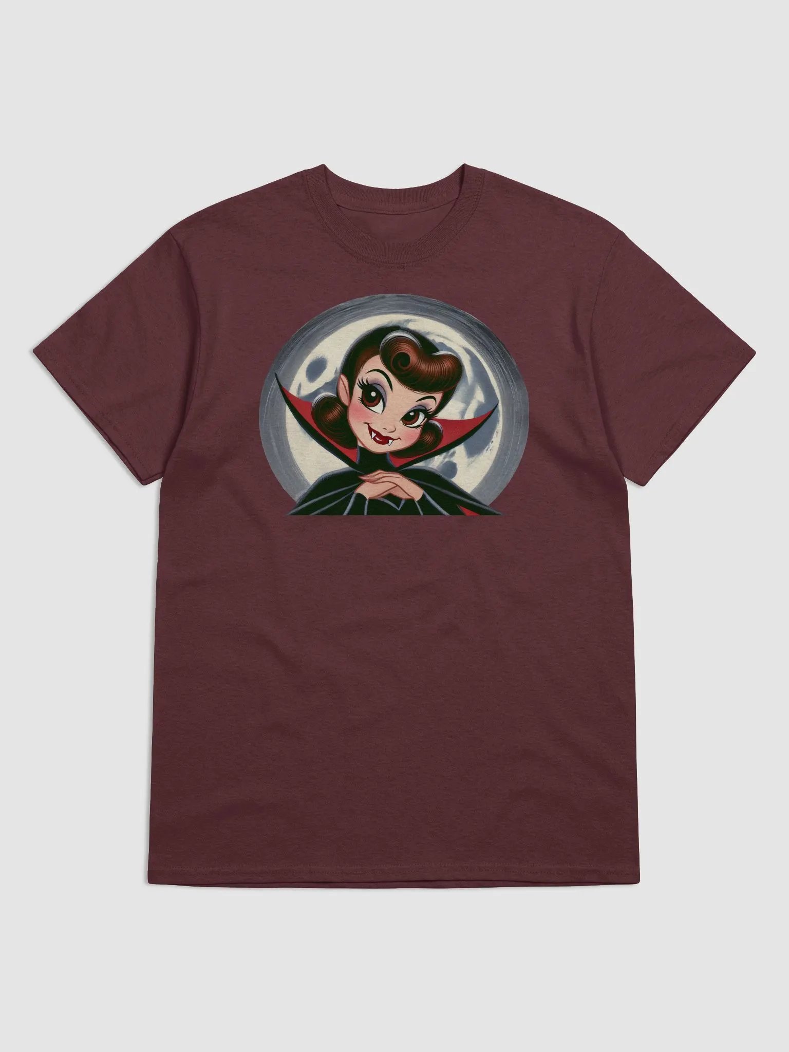 Moonlit Cutesy Vampire Basic T-Shirt by Gildan product image (20)
