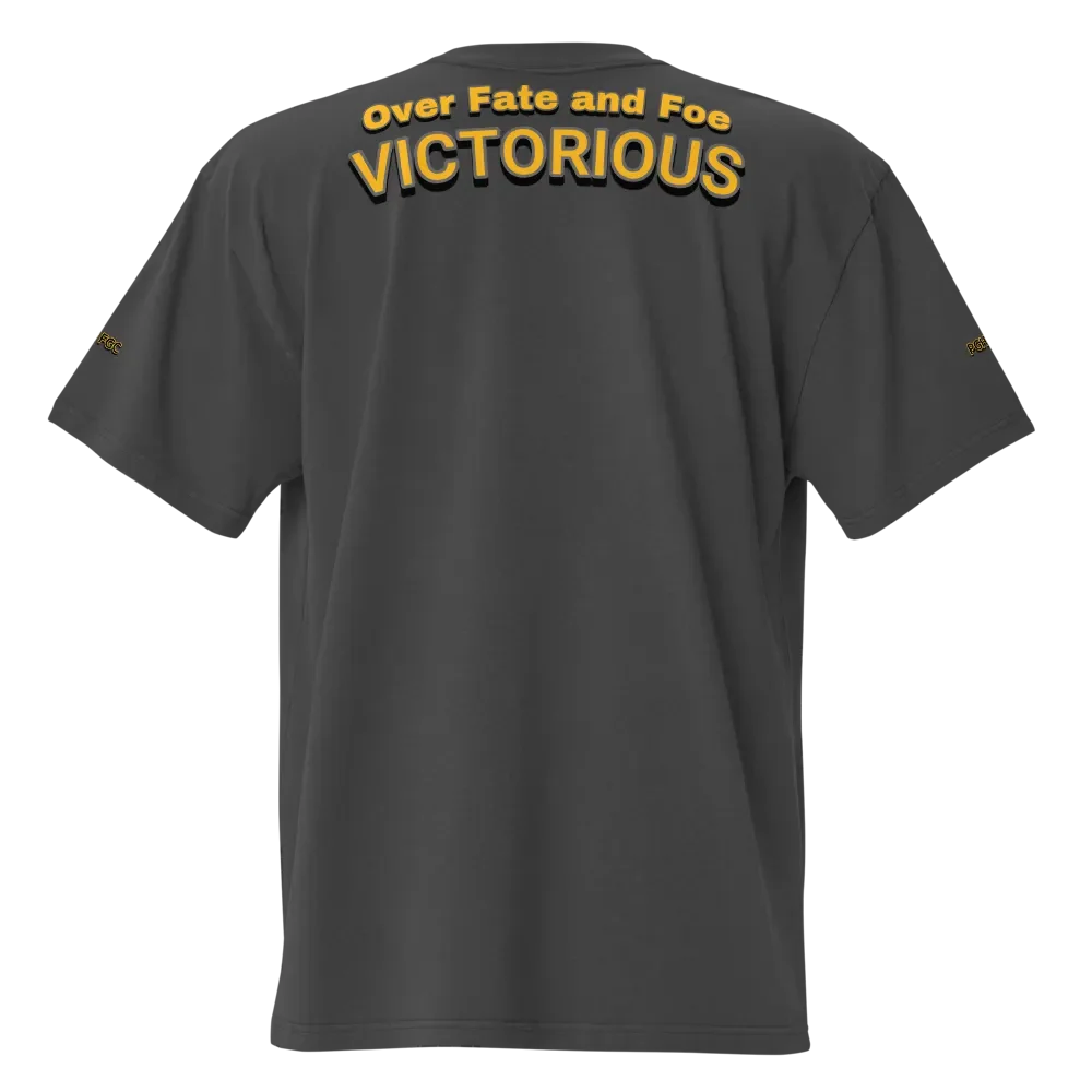 Fate and Foe - Faded Oversized T-Shirt product image (5)