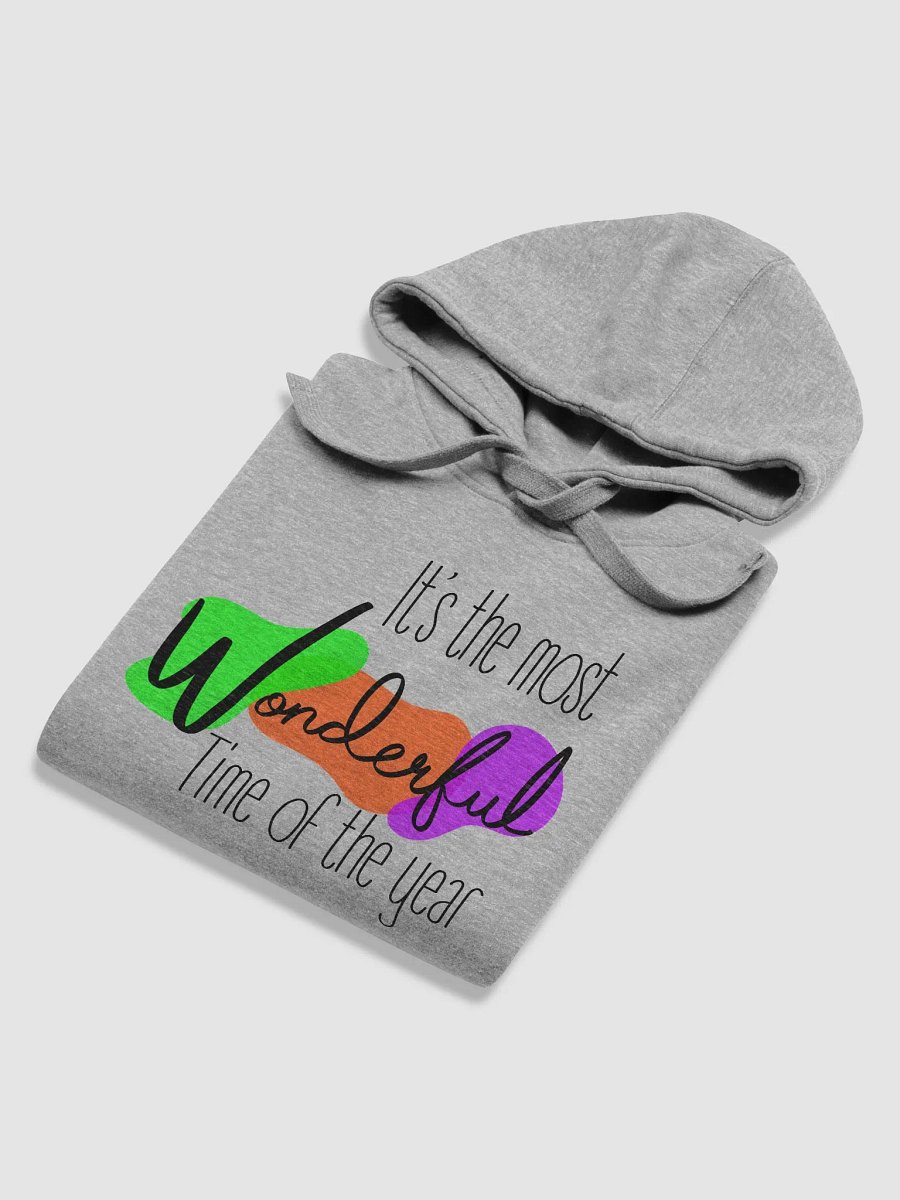 Most wonderful time of Year is Fall Cotton Unisex Hoodie product image (6)