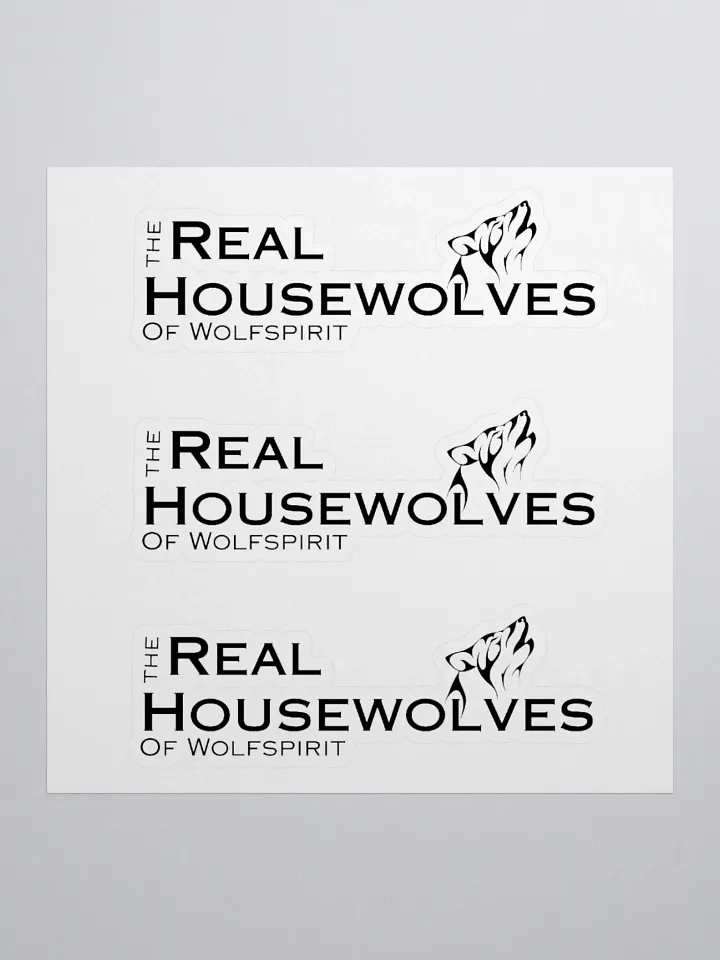 Wolfspirit Real Wolves Stickers product image (3)