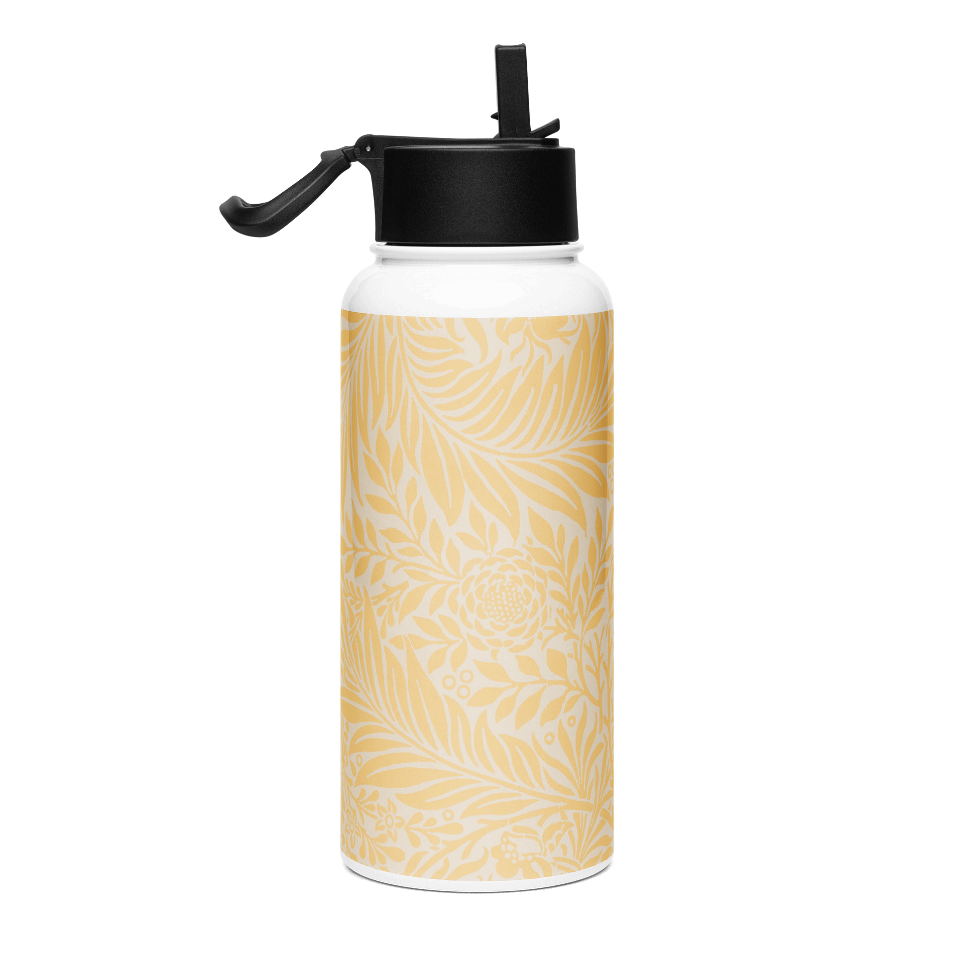 Golden Botanical Bliss Stainless Steel Water Bottle product image (4)
