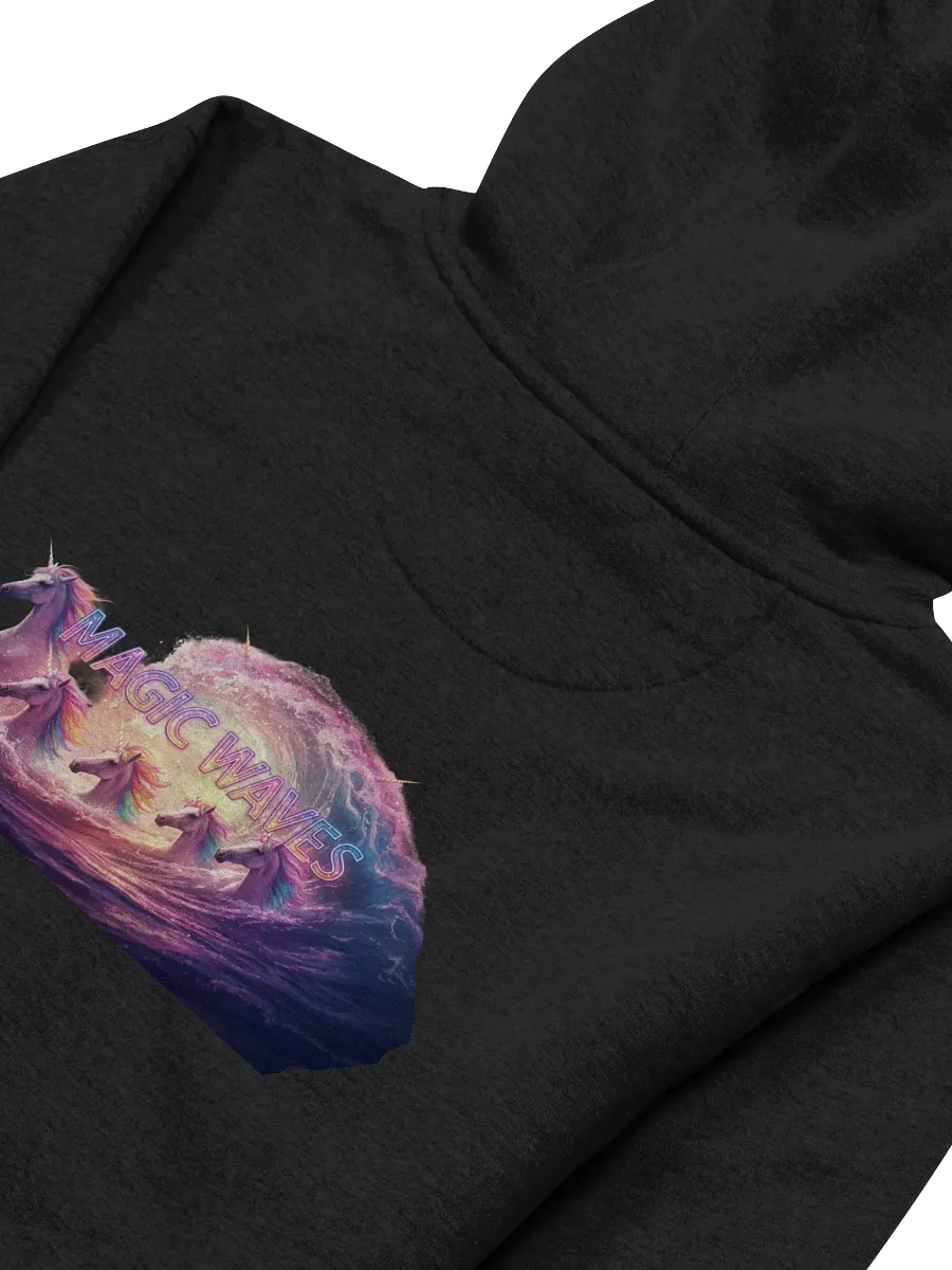 Vibrant Unicorn Hues Fantasy Hoodie product image (4)