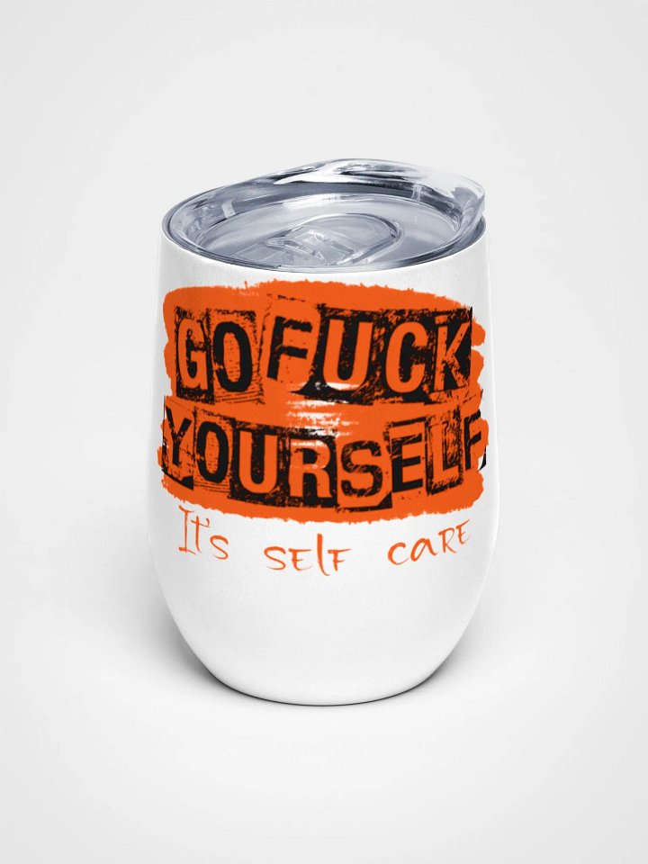 Self Care Wine Tumbler product image (1)