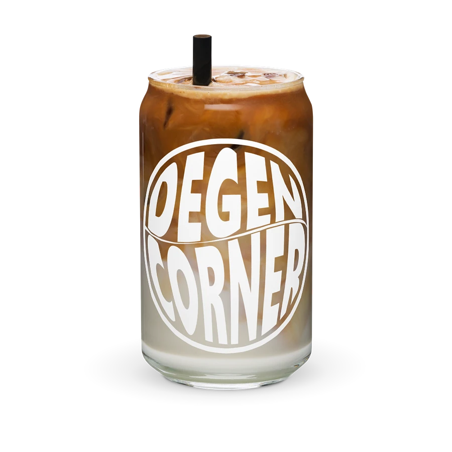 Degen Corner - Soda Glass (light logo) product image (2)