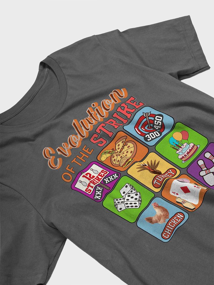 Evolution Of The Strike Bowling Graphic Tee product image (8)