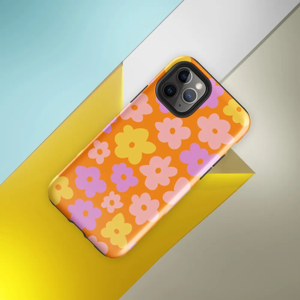 Cheerful Blooms Tough Case for iPhone® product image (33)