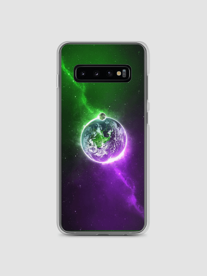 Green&Purple Space Samsung Case product image (1)