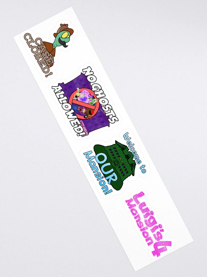Luigi's Mansion 4 Sticker Strip product image (2)