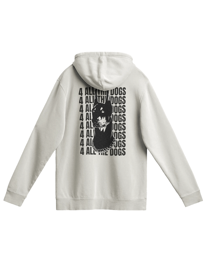 FOR ALL THE DOGS HOODIE WHITE product image (1)