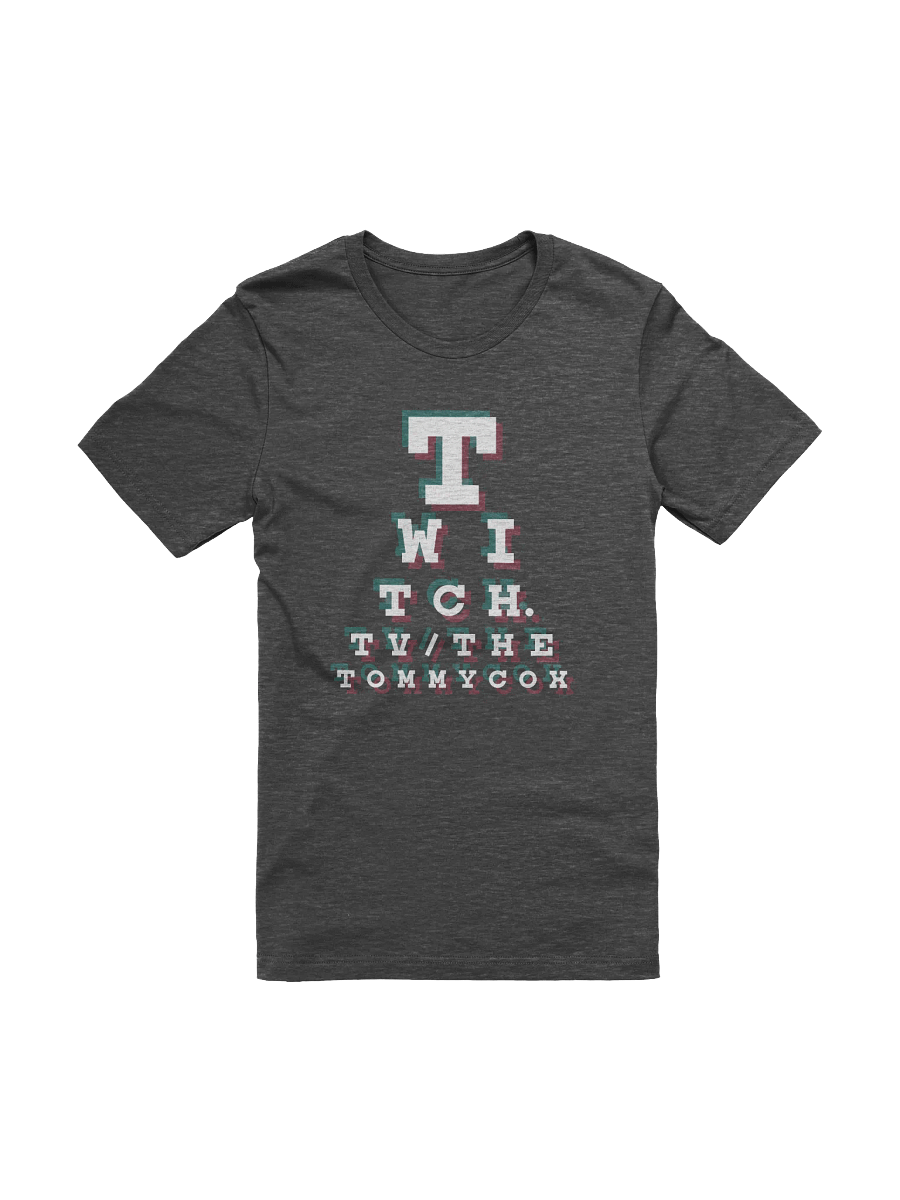 Eye Chart T-Shirt (Dark Mode) product image (11)