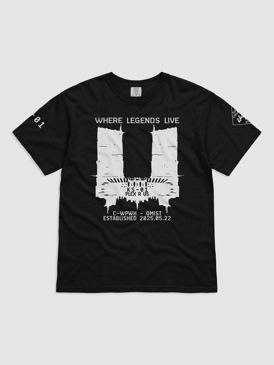 Where Legends Live | Unisex | Comfort Colors Garment-Dyed Heavyweight T-Shirt product image (4)