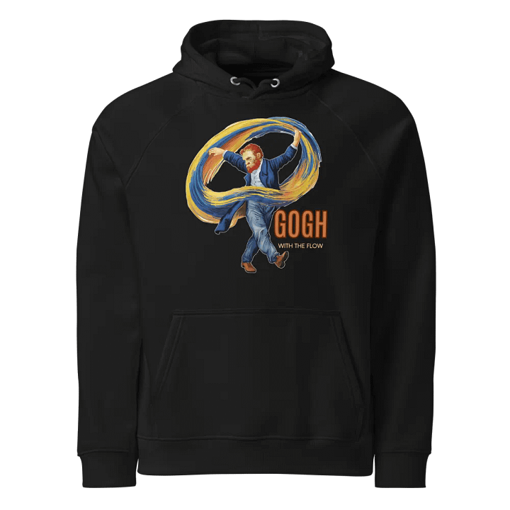 Go With The Flow Eco Raglan Hoodie product image (1)