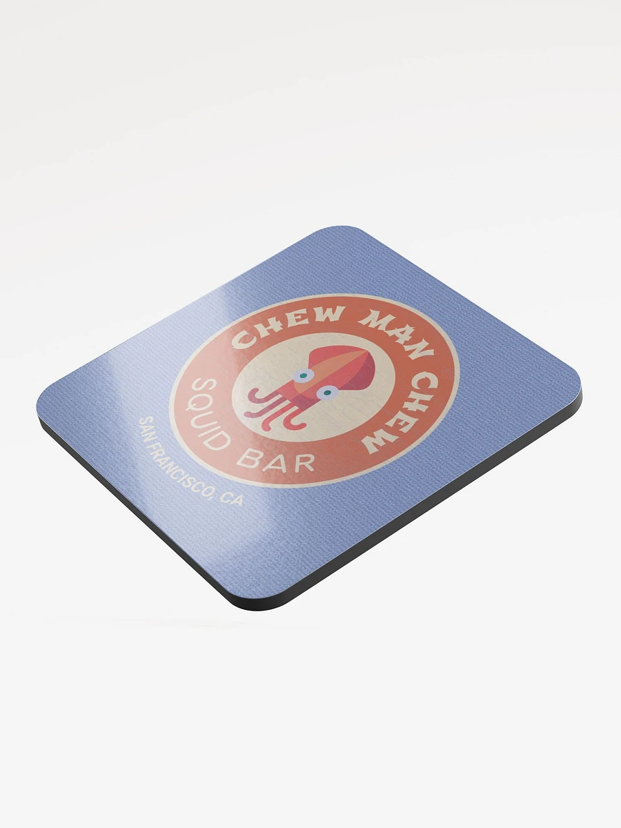 Chew Man Chew Squid Bar Beverage Coaster product image (3)