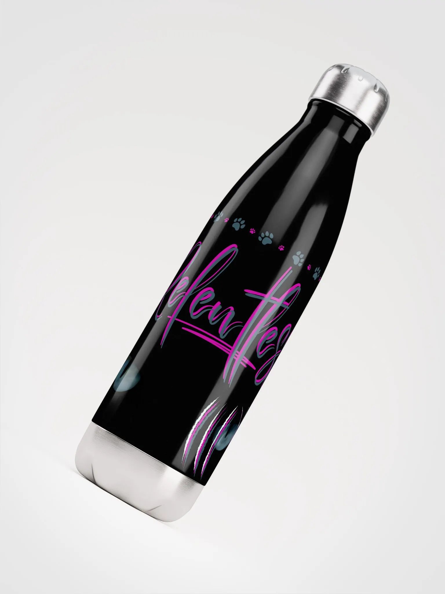 Relentless Cat-Eye Stainless Steel Water Bottle product image (4)