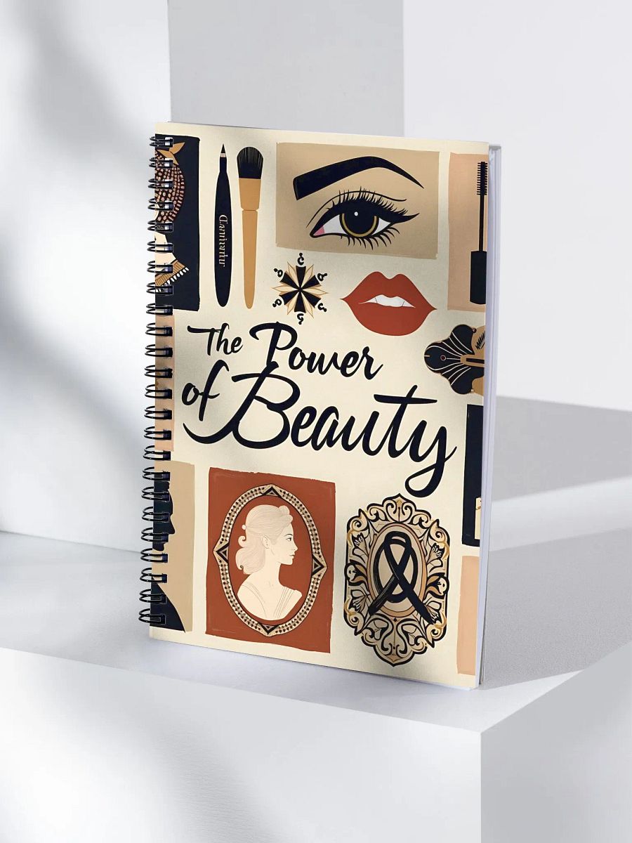 Historical Beauty Spiral Notebook product image (4)