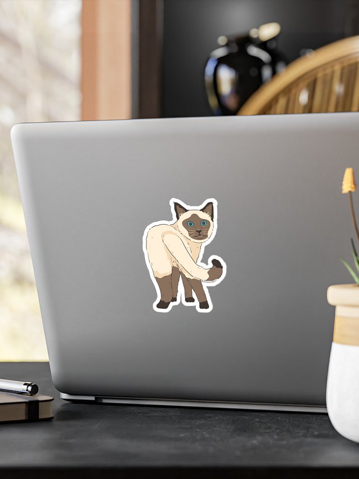Siamese Cat Kiss Cut Stickers product image (1)