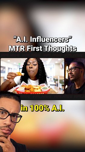 AI Influencers are on the rise these days, this is what I think will happen in the future.
#mtarmy #mtr