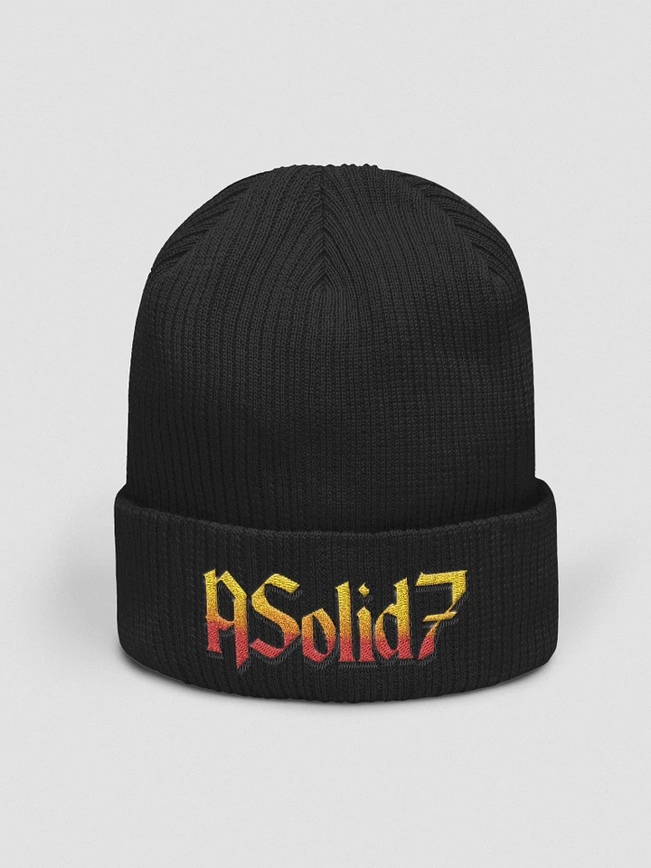 ASolid[7] Noita Style Embroidered Beanie product image (1)