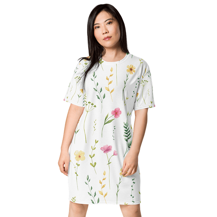 Pastel Petals All-Over Dress product image (1)