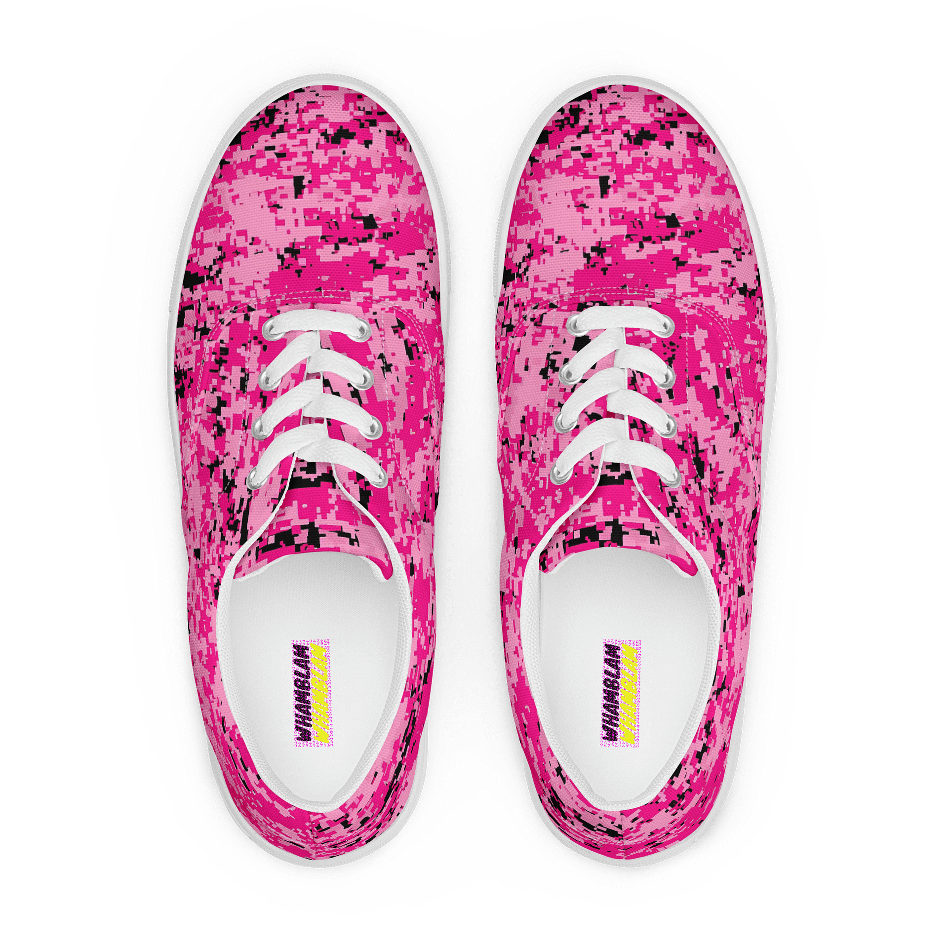 Women's Pink Camo Statement Shoes product image (1)