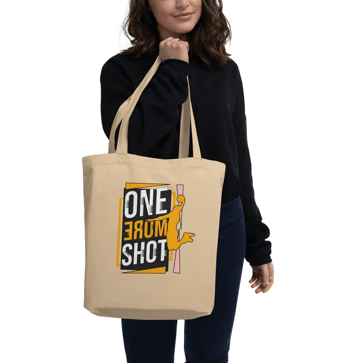 One More Shot Basketball Male Airborne Hoops Eco Tote product image (2)