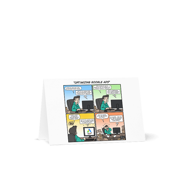 "Optimizing Google Ads" card product image (1)