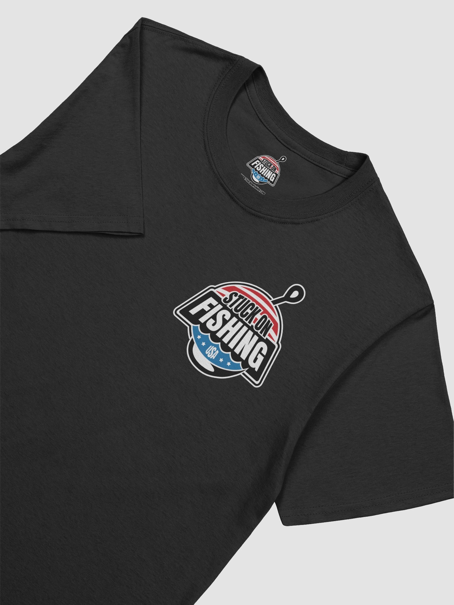 Stuck On Fishing Mens T-Shirt product image (1)