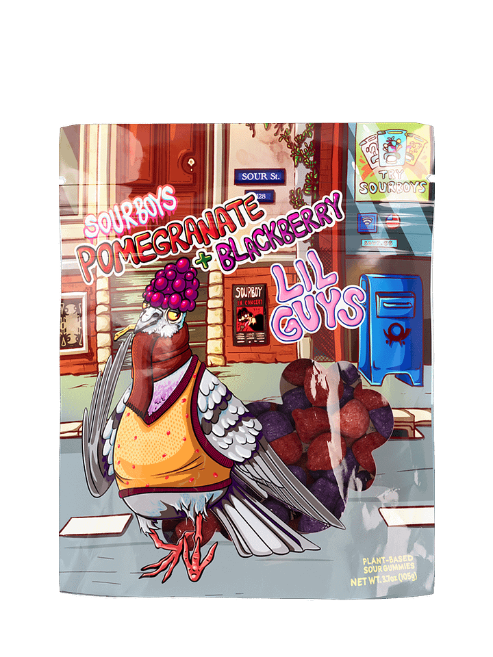Pomegranate BlackBerry LilGuys product image (1)