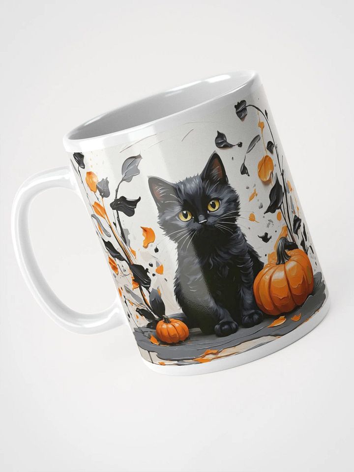 Silent Stalker Black Cat Mug product image (2)