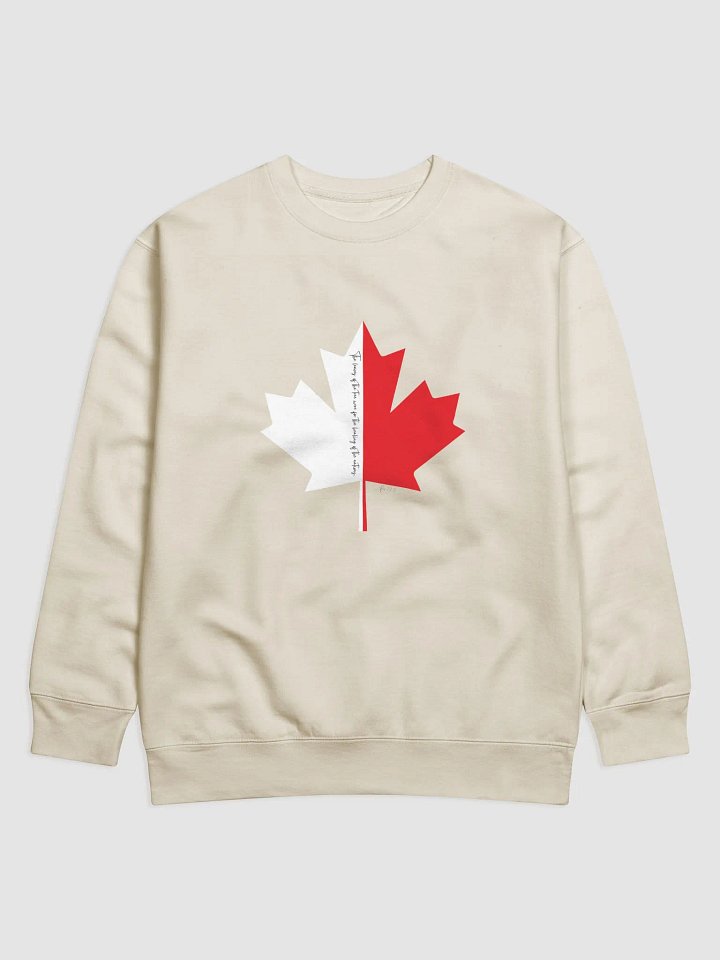 Christian Canadian Sweatshirt Rev 22:2 product image (1)