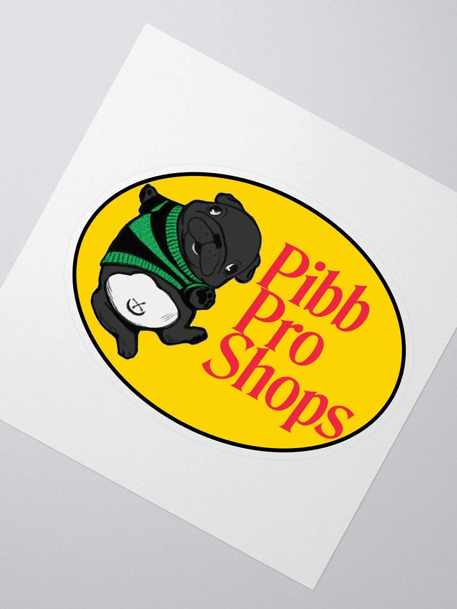 PIBB PRO SHOPS STICKER product image (2)