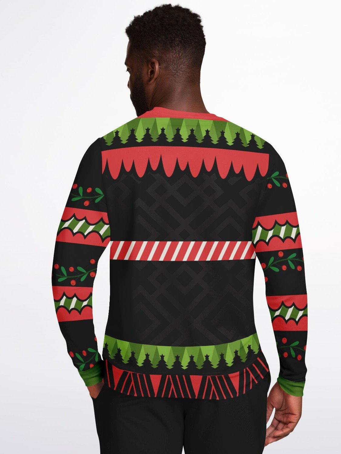 "Once A Swimmer.." Christmas Sweater | Funny Adult Holiday Sweatshirt | Biology Humor Winter Outfit | Sperm Cell Party Outfit product image (4)